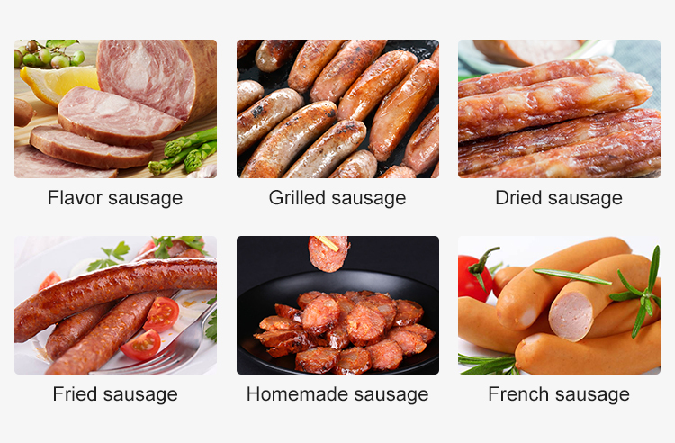 relleno de salchichas