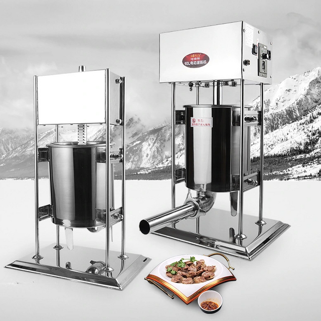 Embutidora de máquina de llenado de salchichas 10LS