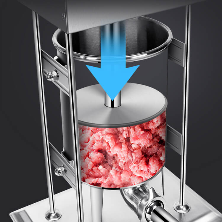 Embutidora automática de alta precisión de 25L