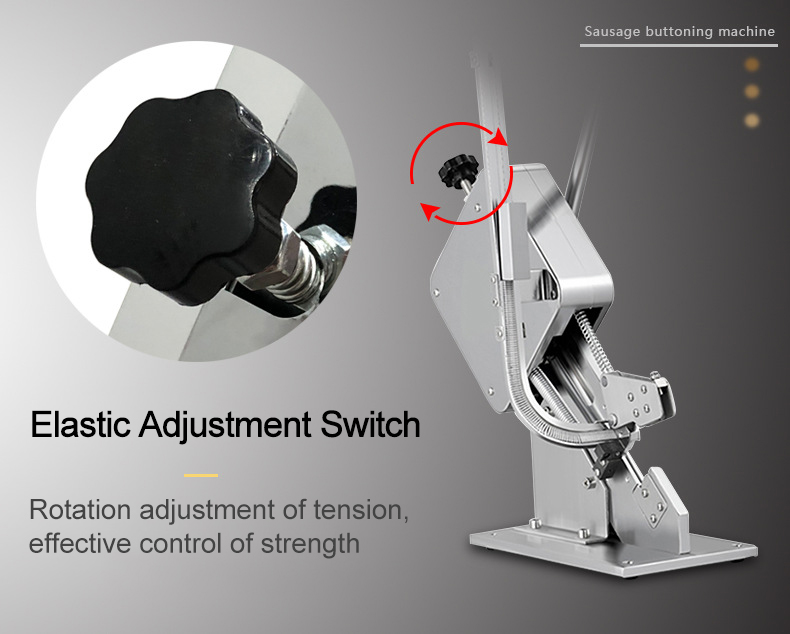 M&aacute;quina manual para atar salchichas
