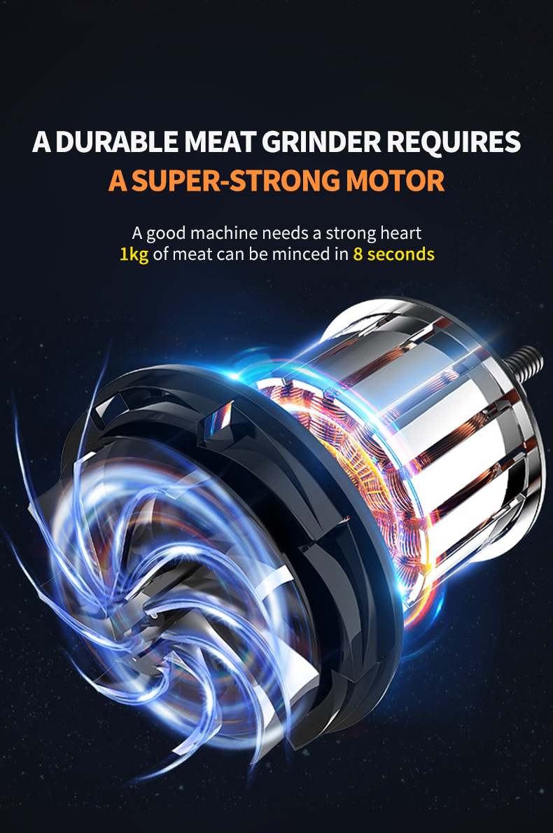 picadora de carne comercial