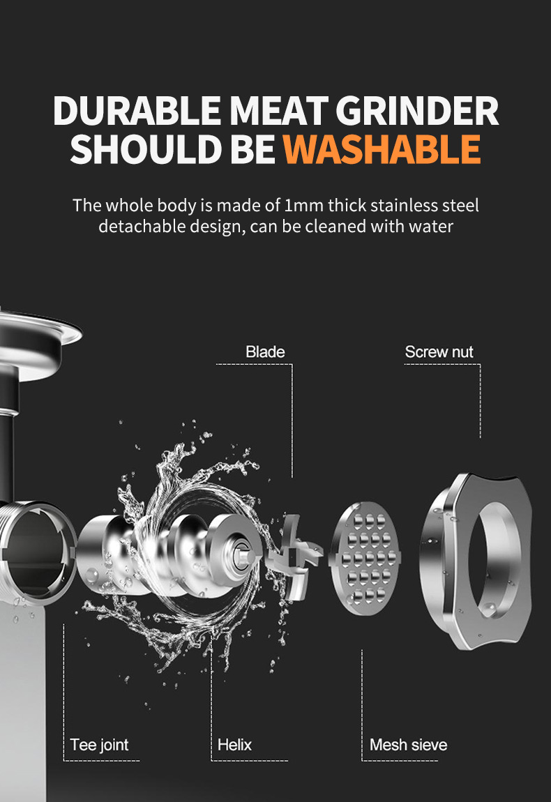 picadora de carne electrica