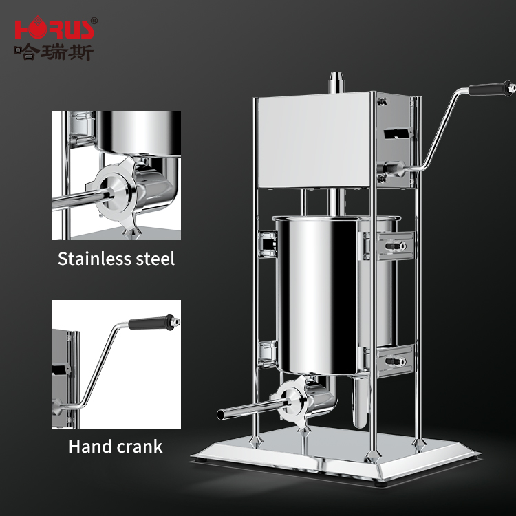 Llenadora industrial de salchichas de gran capacidad de 15 l