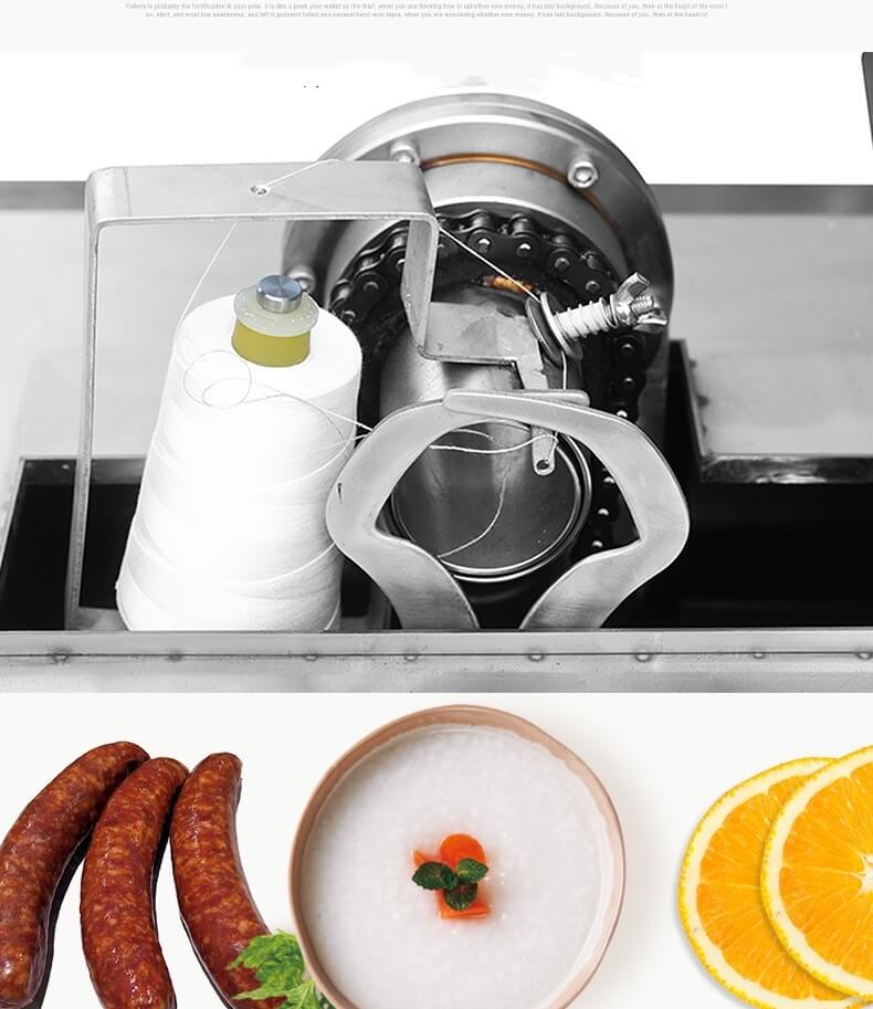 M&aacute;quina para atar salchichas de carne