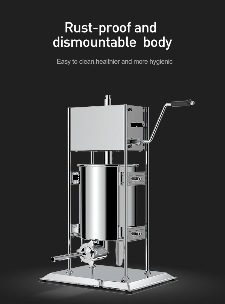 embutidora de salchichas al vac&iacute;o