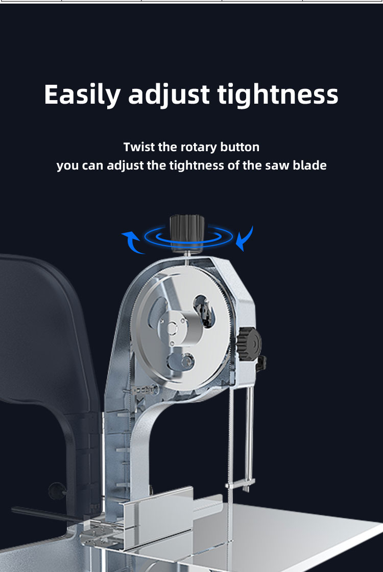 m&aacute;quina de sierra para cortar carne y huesos