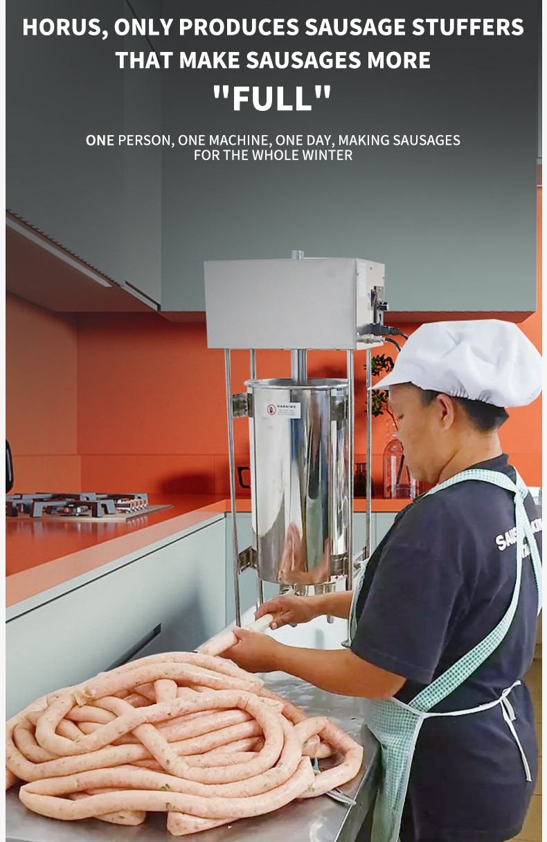 m&aacute;quina de relleno de salchichas