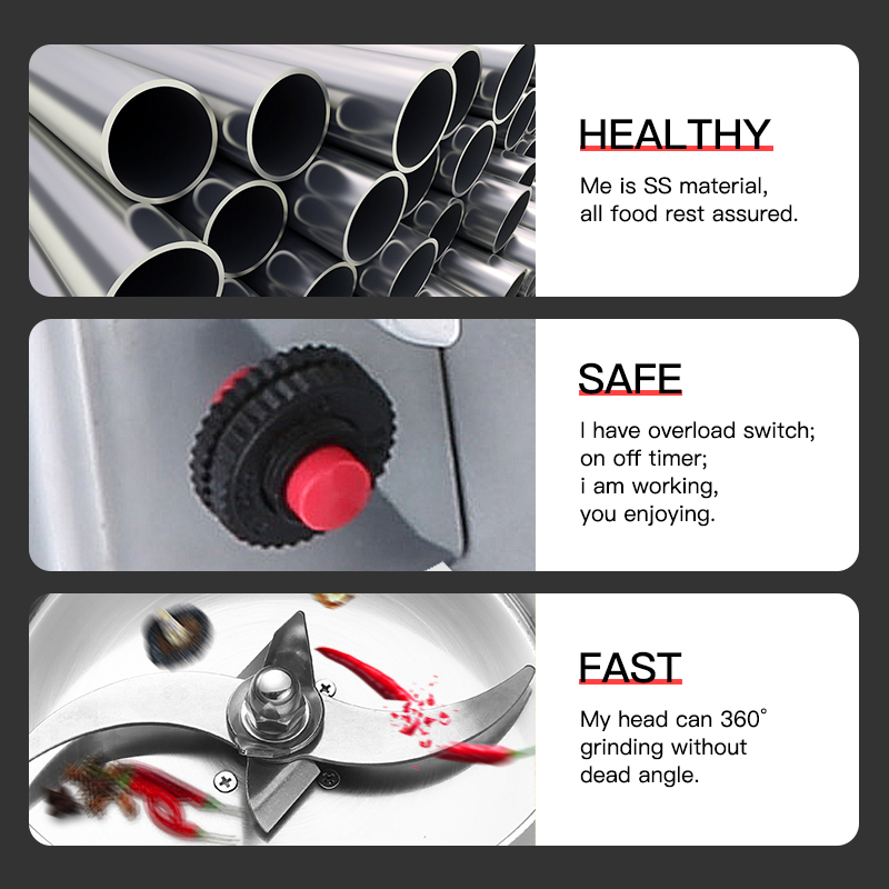 rectificadora de acero inoxidable