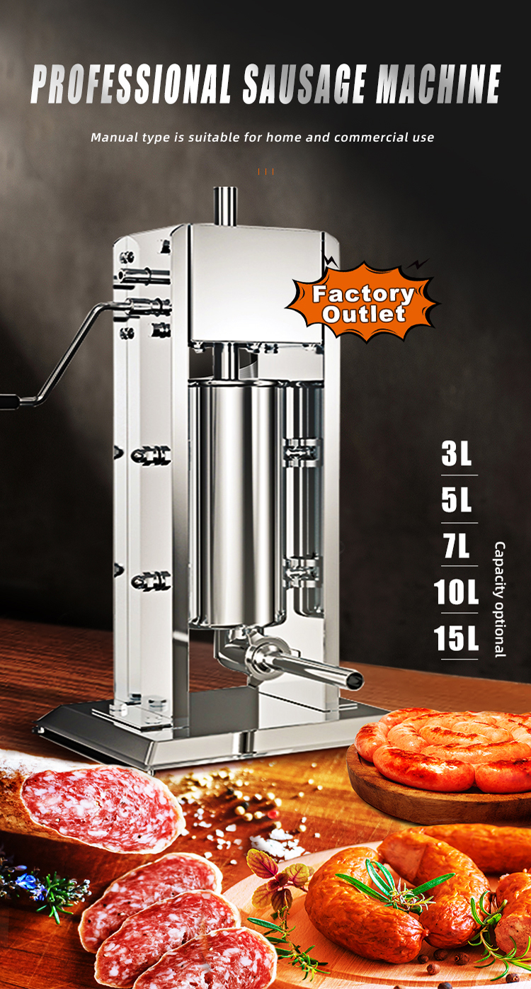 m&aacute;quina industrial para hacer salchichas