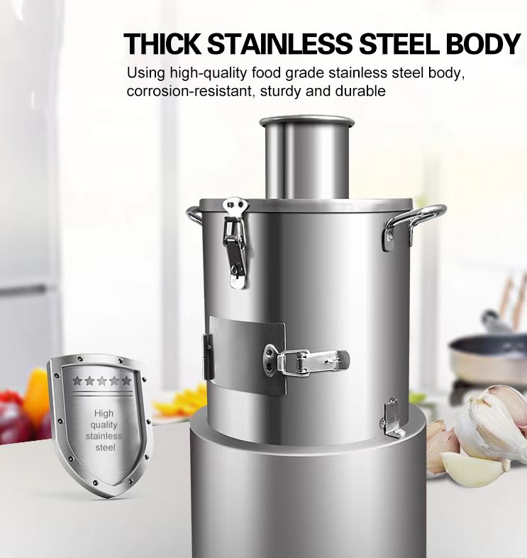 m&aacute;quina de procesamiento de ajo